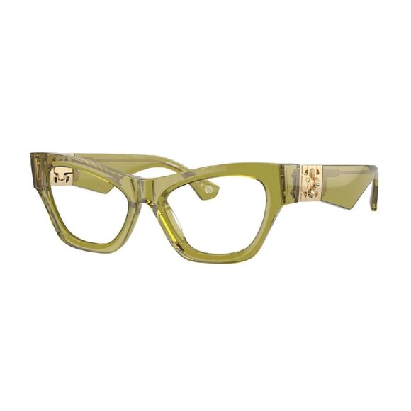 NEW BURBERRY EYEGLASSES GREEN WOMEN EYEWEAR BURBERRY BE2405U 4118 - Picture 1 of 3